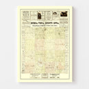 Vintage Map of Buena Vista County, Iowa 1901