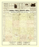 Vintage Map of Buena Vista County, Iowa 1901