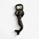 Mermaid Bottle Opener, Cast Iron Nautical Wall Mount Bar Tool