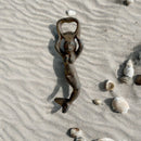 Mermaid Bottle Opener, Cast Iron Nautical Wall Mount Bar Tool