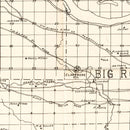 Vintage Map of Pulaski County, Arkansas 1898