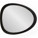 Mckinder Mid Century Wall Mirror 24x28 Black Geometric