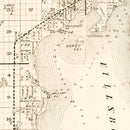 Vintage Map of Hillsborough County, Florida 1882