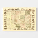 Vintage Map of McHenry County, Illinois 1862
