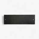 Late to Work Cast Iron Wall Sign, Black and Gold Office