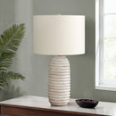Lighting, Table Lamp - Cream - Resin
