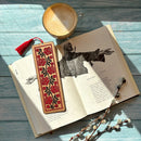 Cardboard Embroidery Kit Bookmark - Roses WLZ-003