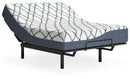 12 Inch Chime Elite 2.0 - California King Mattress - White / Blue