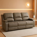 80 Inch Powered Triple Wall Hugger RV Recliner Sofa