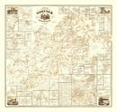 Vintage Map of Norfolk County, Massachusetts 1858
