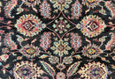 Indo Persian Rug 8x10, Nourison Carpet, Floral, Hand Knotted Vintage Wool Rug