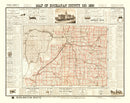 Vintage Map of Buchanan County, Missouri 1895