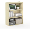 Pasir 3-Tier Open Shelf Bookcase Maple 22.7W X 9.7D X 31.5H