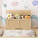 FortyThreeInch RattanLike StorageChest Bench With Safety Hinge