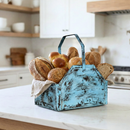 Farmhouse Style Distressed Metal Basket