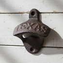 Texas Wall Mount Bottle Opener, Cast Iron Lone Star Bar Tool