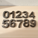 House Address Numbers, 5 Inch Cast Iron for Door or Mailbox