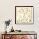 Vintage Map of Essex County, Vermont 1878
