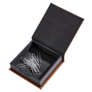 Leatherette Box Caramel 1.5" X 4.75" Sq