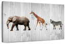 Wooden Safari Wall Art