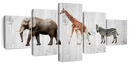 Wooden Safari Wall Art