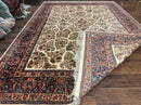8.8 x 12 Karastan Ivory Sarouk Rug