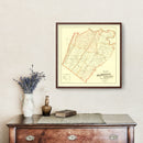 Vintage Map of Berkeley County, West Virginia 1894