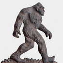 Bigfoot Doorbell, Rustic Cast Iron Sasquatch Porch Bell