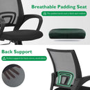 Black 32 Inch Desk And Chair Set For Home Office Use