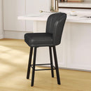 Modern Swivel Counter Height Bar Stools Set of Four