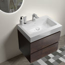 Alice - Bathroom Vanity Wall Mounted With Sink, Large Storage