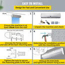 59" Heavy-Duty Commercial Indoor Air Door Curtain, 965/1113CFM (98421603)