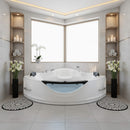 Nuvia Celestia 59-Inch 2-Person Luxury Corner Whirlpool Jetted Bathtub (SAK97310)
