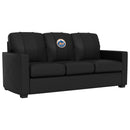 Silver Sofa with New York Mets Logo