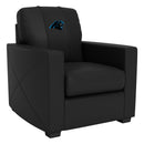 Silver Club Chair with  Carolina Panthers Primary Logo