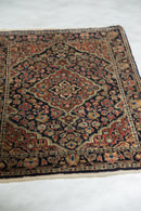 2x3 Vintage Fine Sarouk Rug Mat