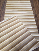 Striped Runner Rug, Flatweave Runner Rug, Hallway Runner, 15 ft Carpet Runner for Hall, Earth Tone Colors, Handmade Hand Woven Farmhouse Rug