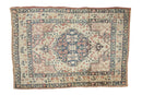 2x2.5 Antique Kerman Square Rug Mat