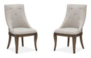 Roxbury Manor - Dining Arm Chair With Upholstered Seat and Back (Set of 2) - Homestead Brown