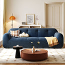 U_Style 85.8' Wide Chenille Fabric 3-Seater Sofa with Tufted Style, Full Sponge Compression Design, with Powder-Free Foam, Pocket Spring for Extra Comfort, 23.6' Seat Depth, No Assembly Required,for L