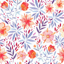 Stylish Brightly Floral Wallpaper Smart