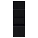 Winfield 3-shelf Media Tower Entertainment Pier Black