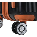 Hardshell Luggage Sets 3 Piece double spinner 8 wheels Suitcase with TSA Lock Lightweight 20"24"28"