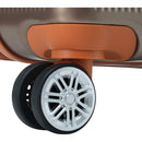Hardshell Luggage Sets 3 Piece Carry-on Suitcase Double Spinner Wheels with TSA Lock for Men Women, Coppery (20in)