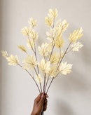Artificial Autumn Maple Leaf Stems - Customizable Bendable Stems