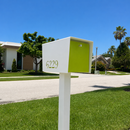 UptownBox-2.0 in ARCTIC WHITE - Modern Mailbox