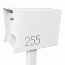 Retrobox-2.0,  in ARCTIC WHITE - Modern Mailbox
