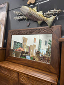 Balinese Carved Mirror