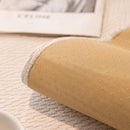 Non-Slip Couch Cover with Gold Trim, Sofa Slipcover for Sectional & Loveseat