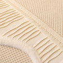 Washable Sofa Throw Pad, Non-Slip Sofa Mat Cozy Couch Slipcover with Soft Furry Trim
